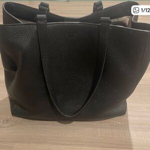 Dagne Dover LARGE Allyn tote black women work bag